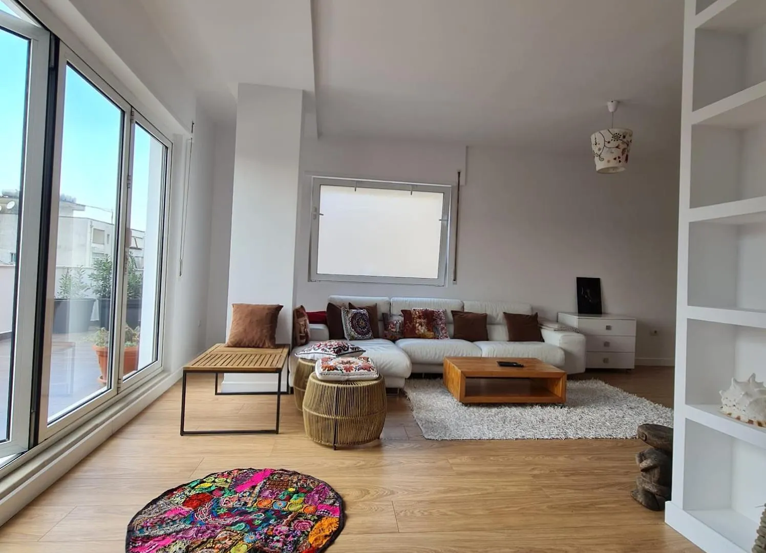 140M2 Top Floorcentral Loft 24Hr Self Check-In Tirana Apartment
